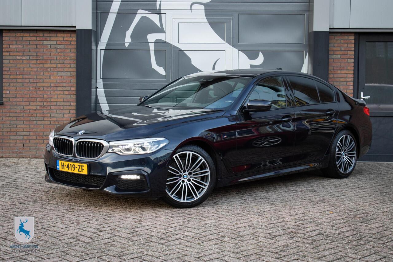 BMW 5-SERIE 520i High Executive Edition M-sport / Carbonzwart