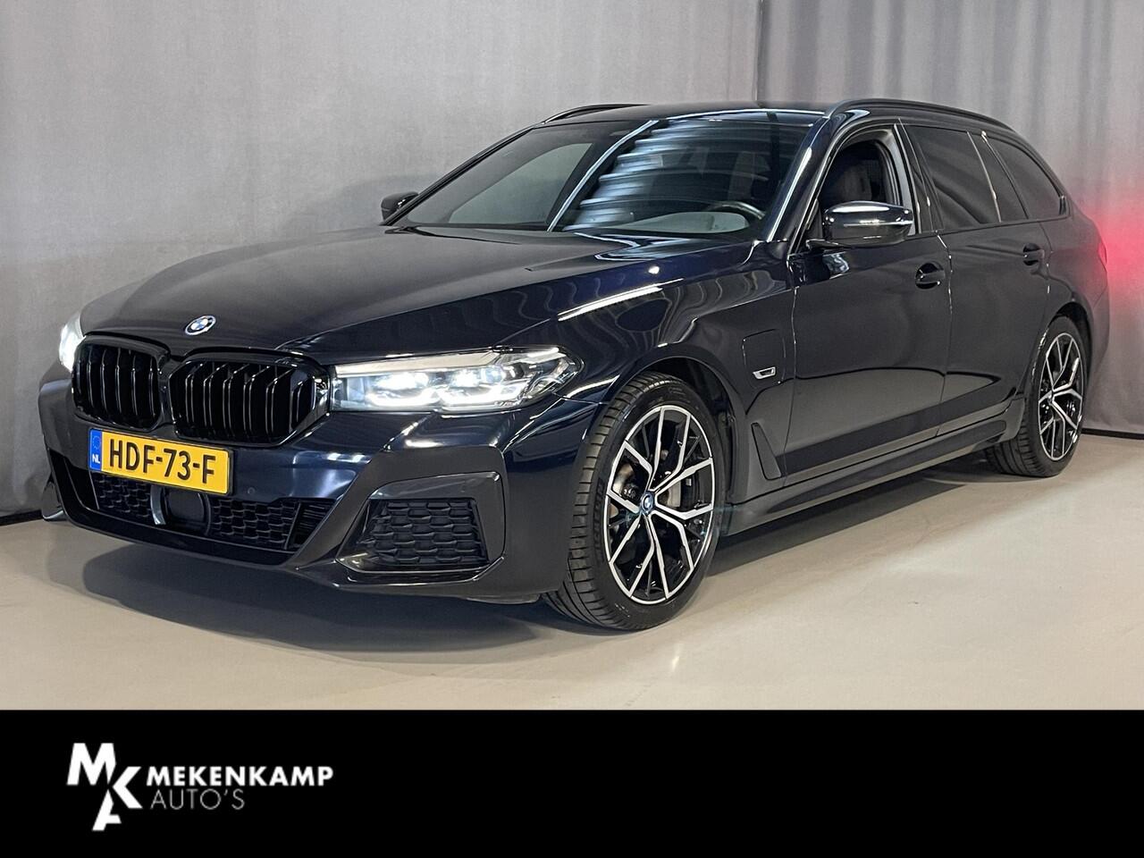 BMW 5-SERIE Touring 530e High Executive M Sport 19"/Stoel + stuurverwarming/Adaptieve cruise/LED/Camera/Apple Carplay & Android Auto/HiFi