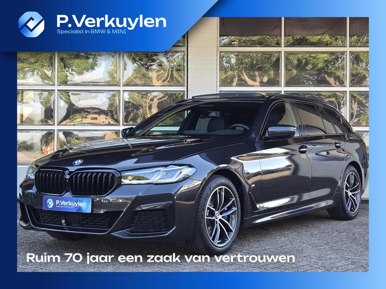 BMW 5-SERIE Touring 530i xDrive M SPORT | PANORAMA | 360 CAMERA | KEYLESS | LASER | COMFORTSEATS | ADAPTIVE ONDERSTEL |