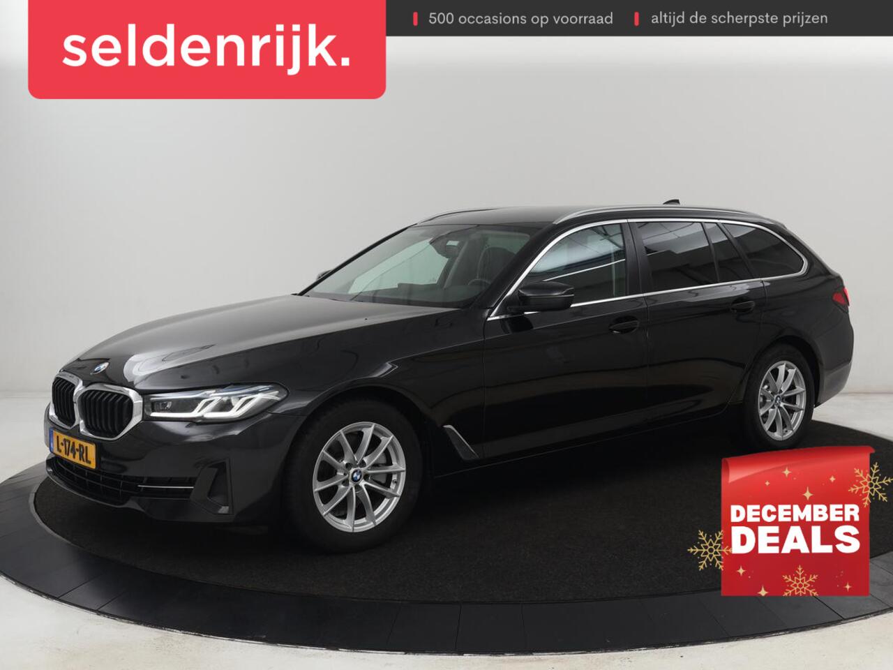 BMW 5-SERIE 520i Business Edition Plus | Nappaleder | Stoelverwarming | Carplay | Laserlicht | Navigatie | Live Cockpit | Parkeerhulp | Climate control | Comfortstoelen | Cruise control | Bluetooth