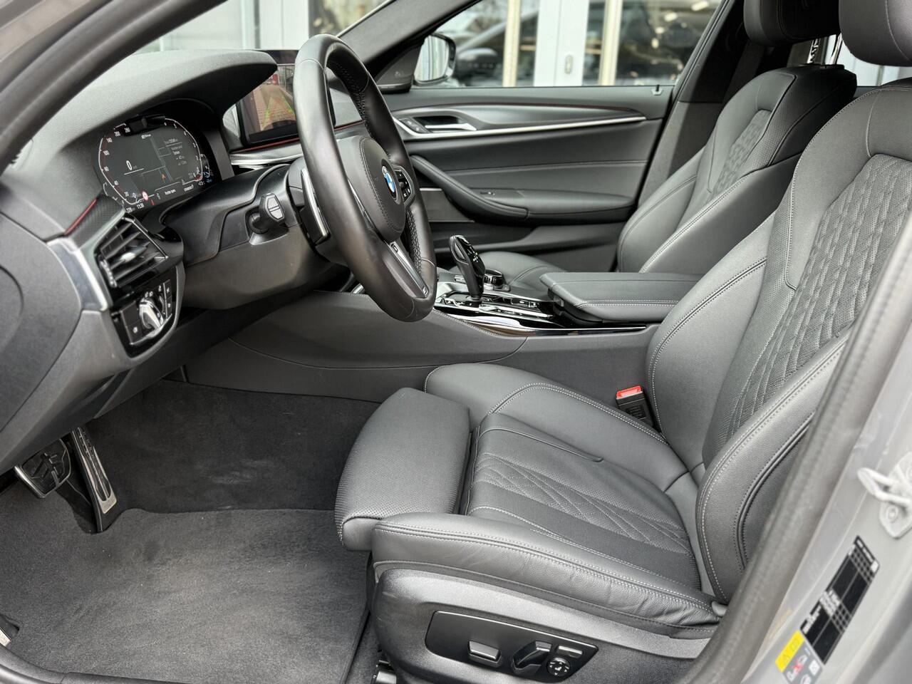 BMW 5-SERIE Touring 530e High Ex. M-Sport |CoPilot|Laser|H/K|HUD|Bernina Grey|