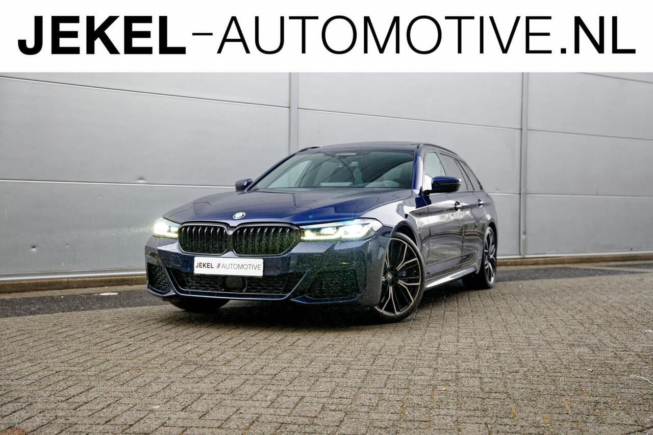 BMW 5-SERIE Touring 540d xDrive M-Sport Stoelventilatie, Panoramadak, H/K Geluidsinstallatie, Active steering, Key less Entry, Apple carPlay, Camera, Stoelverw. V+A