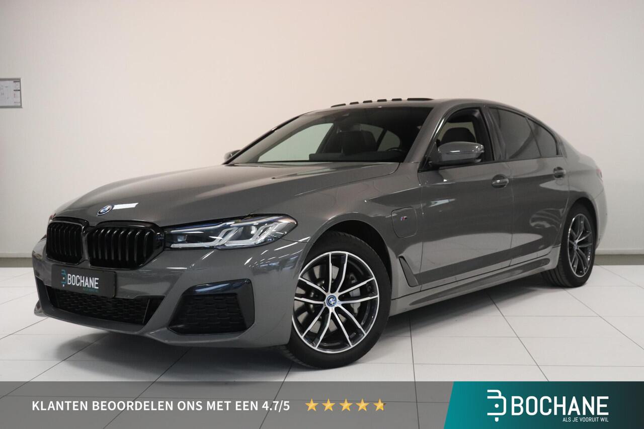 BMW 5-SERIE 530e Business Edition Plus | Panoramadak | M-sport | Laser LED | SoH 95% | Leder | Memory |