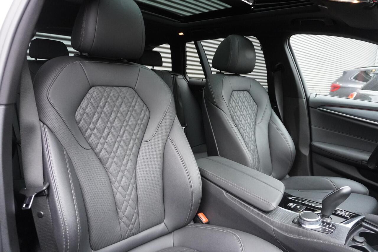 BMW 5-SERIE Touring 540i xDrive M Sportpakket | Trekhaak met elektrisch wegklapbare kogel | Glazen panoramadak | Driving Assistant Professional | BMW Laserlight | HIFI System Harman Kardon