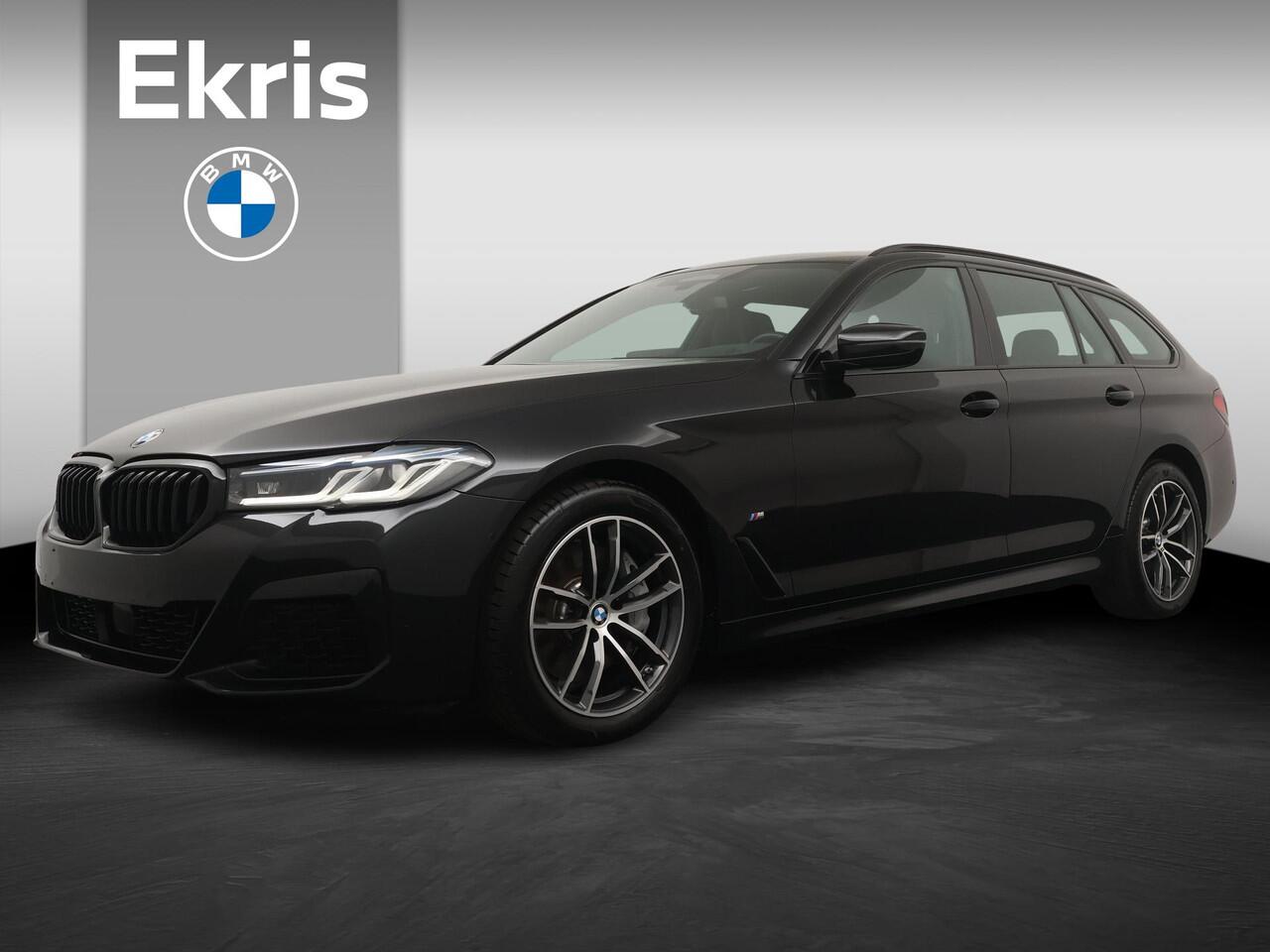 BMW 5-SERIE Touring 540i xDrive | M-Sport | Harman Kardon | Co-Pilot | Soft Close | Comfortstoel | Stoelventilatie en verwarming | Panoramadak | Head-Up | 4 Zone Airco |