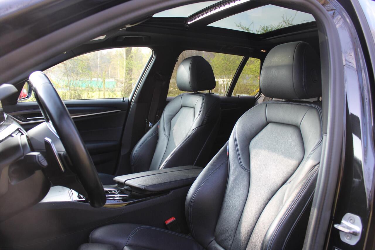 BMW 5-SERIE Touring 540i xDrive Touring M-Sport | Pano | 4-zone Clima | DAB | Adap LED Koplampen | Grootlicht assistent | Live Cockpit Professional | Etc.