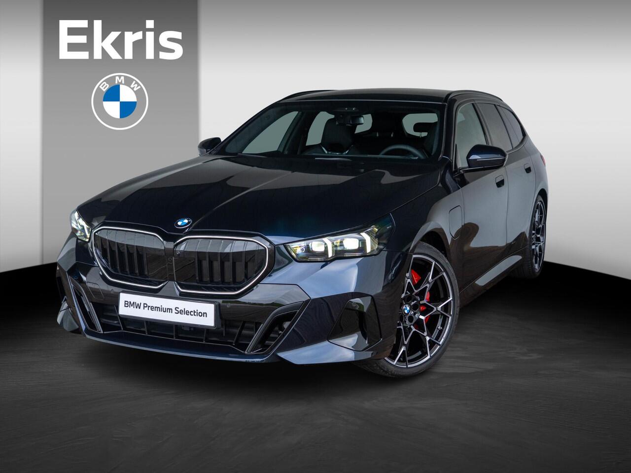 BMW 5-SERIE Touring 550e xDrive | M Sportpakket Pro | Innovation Pack | Verwarmd Stuurwiel | Comfort Access | Panoramadak | Stoelventilatie | Stoelverwarming | Bowers & Wilkins | Trekhaak