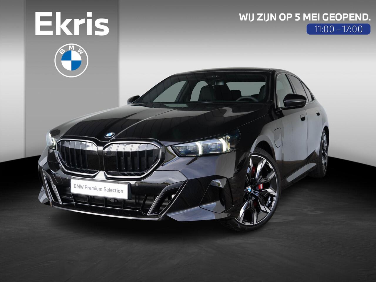 BMW 5-SERIE 550e xDrive | M Sportpakket Pro | Innovation Pack | Individual Ruby Black | Bowers & Wilkins | Stuurwielrand verwarmd | Comfort Access | Panoramadak | Stoelventilatie | Trekhaak