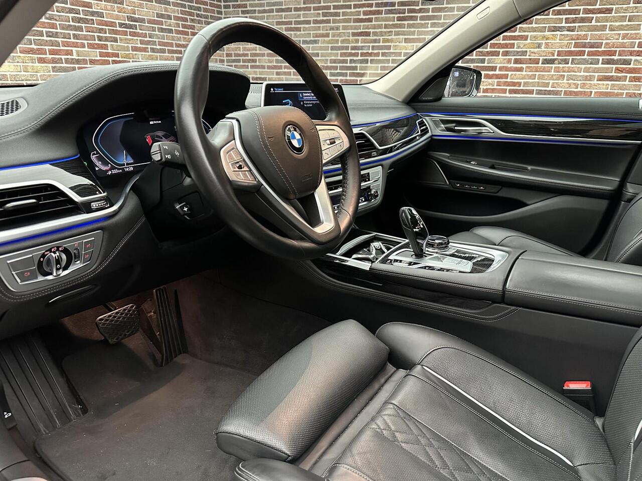 BMW 7-SERIE 745e Hybrid HEADUP MASSAGE H&K SFEER DAK VIRTUAL LEDER ACC CARPLAY