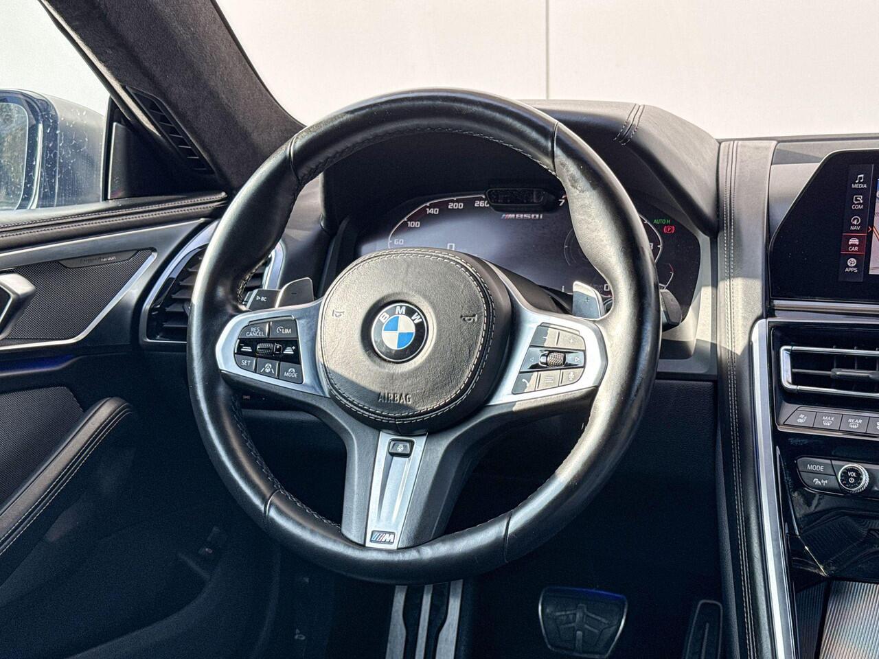 BMW 8-SERIE Coupé M850i xDrive High Executive Comfort Acces | Soft-Close | Driving Prof | Laser Lights | 4 Wiel Sturing | Stoel Ventilatie | 360 Camera's | Harman Kardon | Selections 2500
