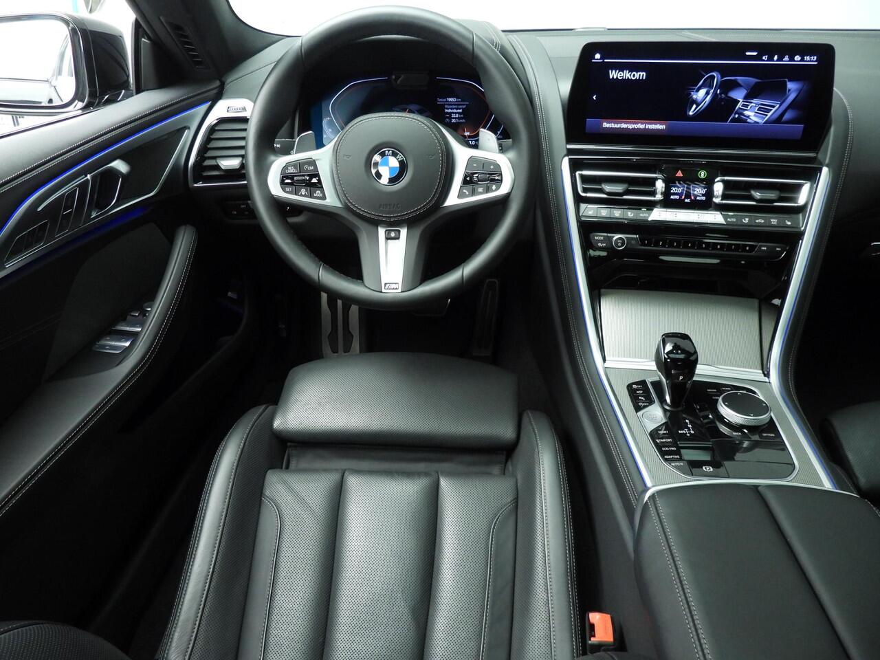 BMW 8-SERIE Gran Coupé 840i | M-Sportpakket | Laserlicht | Leder | HUD | Schuifdak | Elektr. zetels | Active cruise contole | DAB | Alu 19 inch