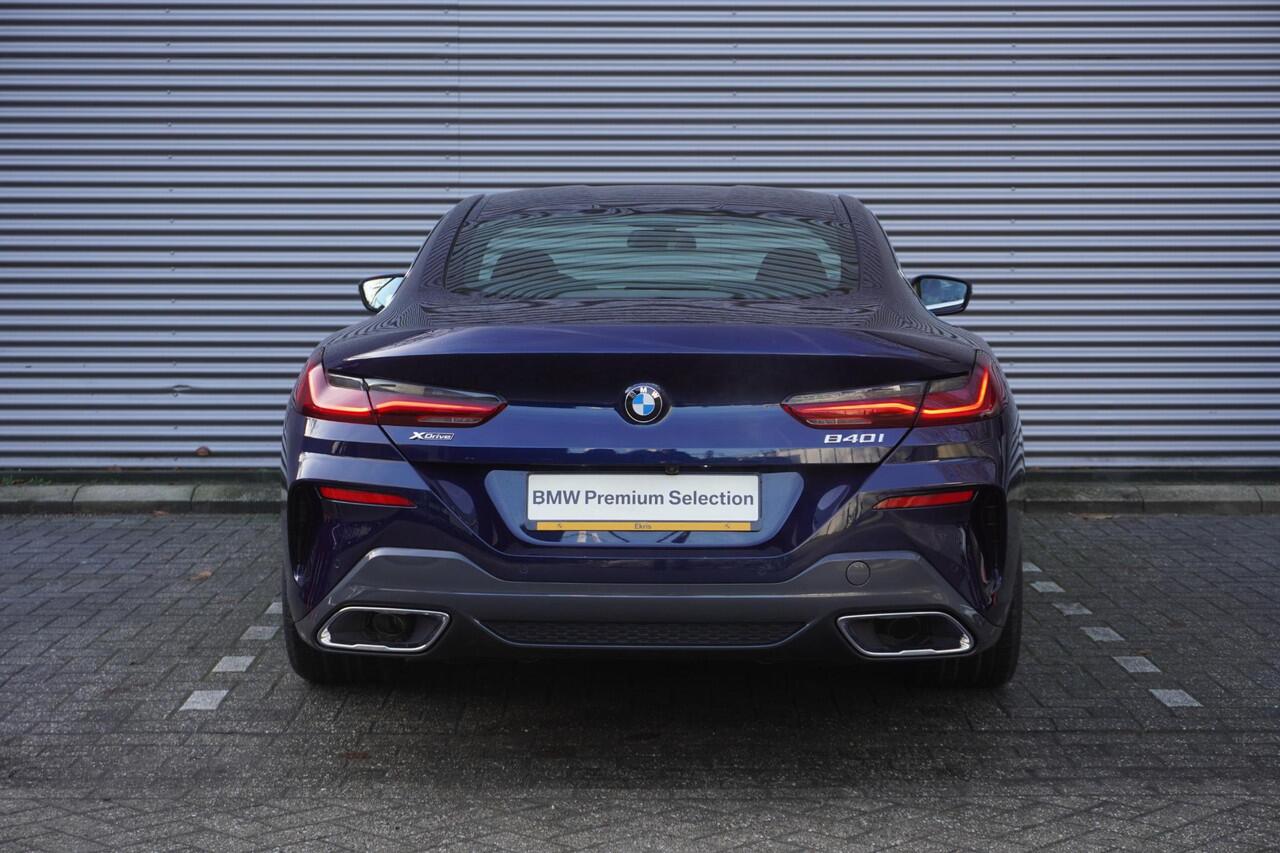 BMW 8-SERIE 840i xDrive High Executive | Driving Assistant Professional | Bowers & Wilkins Diamond Surround Sound Systeem | Parking Assistant Plus | BMW Laserlight | Soft-Close-Automatic voor portieren