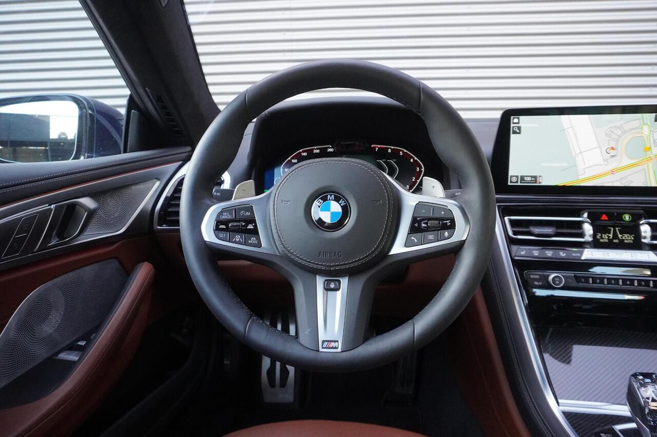 BMW 8-SERIE 840i xDrive High Executive | Driving Assistant Professional | Bowers & Wilkins Diamond Surround Sound Systeem | Parking Assistant Plus | BMW Laserlight | Soft-Close-Automatic voor portieren