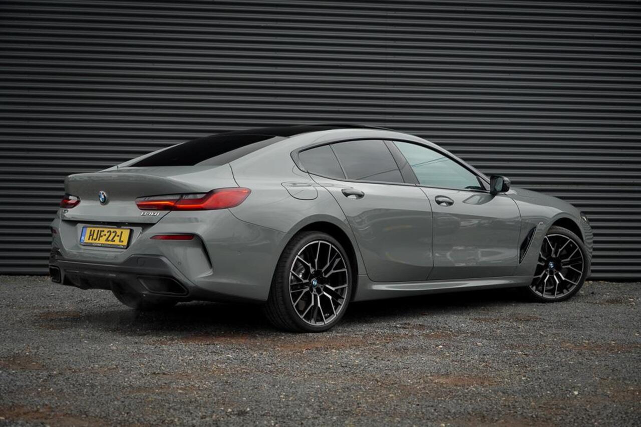 BMW 8-SERIE Gran Coupé 840i xDrive High Exe Individual / B&W / Pano / Carbon / M-Stoelen / Adaptive