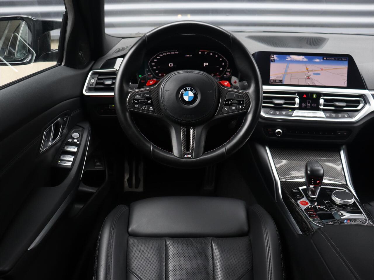 BMW M3 3-serie Sedan Competition | High Executive | Drivers Package | Carbon Exterieur Pakket | Harman Kardon | Head-Up | Driving Assistant Prof. | Elektr. Stoelen | Laserlight | 19/20'' LMV
