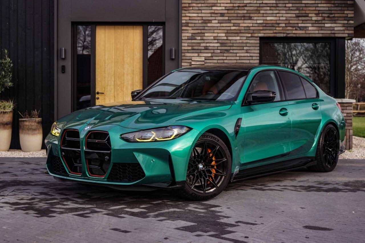 BMW M3 3-serie Competition 510PK Isle-of-man green