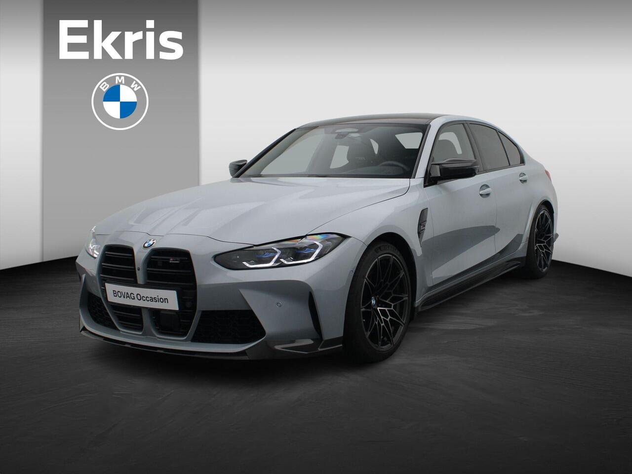 BMW M3 3 Serie Sedan xDrive Competition Parking Pack | Safety Pack | Stuurwielrand Verwarmd | Adaptief M Onderstel | Driving Assistant Professional | Laserlight | Head-Up Display | Harman Kardon | 19/20''