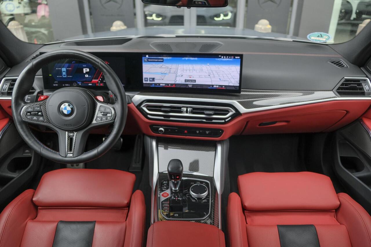 BMW M3 Touring Competition 510pk xDrive Widescreen Frozen grey *BTW* Head-up Adaptive cruise CSL grille 21" LMV