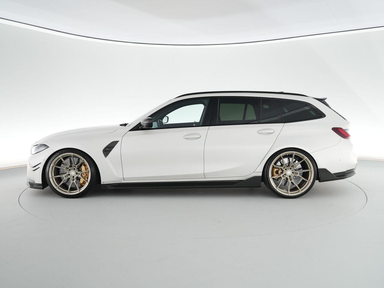 BMW M3 Touring xDrive Competition |incl BTW|Track Pack|M-Performance parts|Frozen White|Laser|21 inch Frozen Bronze velgen|eerste eigenaar|Nederlandse auto|keramische remmen|