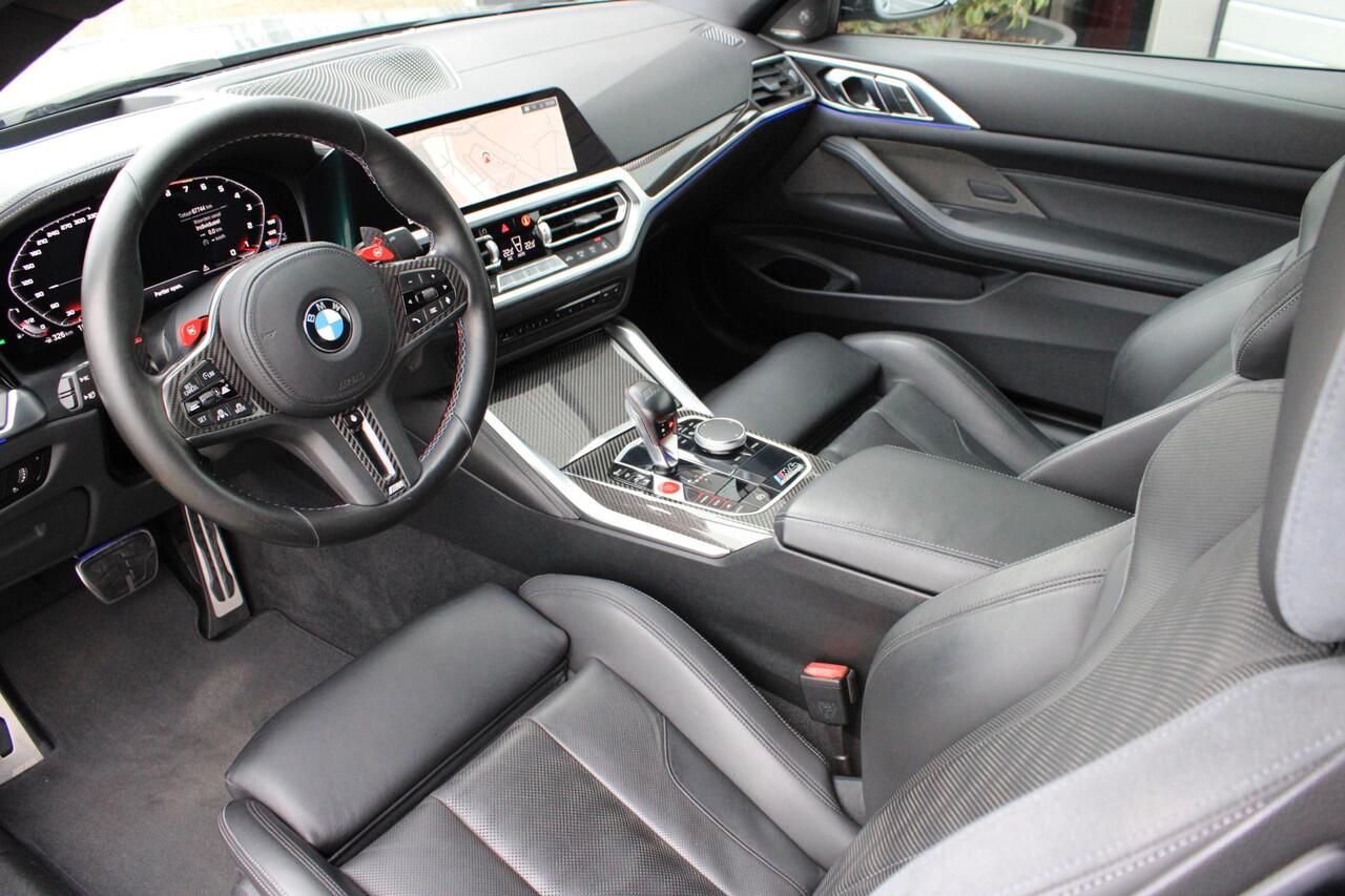 BMW M4 4-serie Coupé Competition Limerock Individual | Laser | Comfort Access | Memory | Driving Assistant Professional | HeadUp | HarmanKardon | Dealer Onderhouden