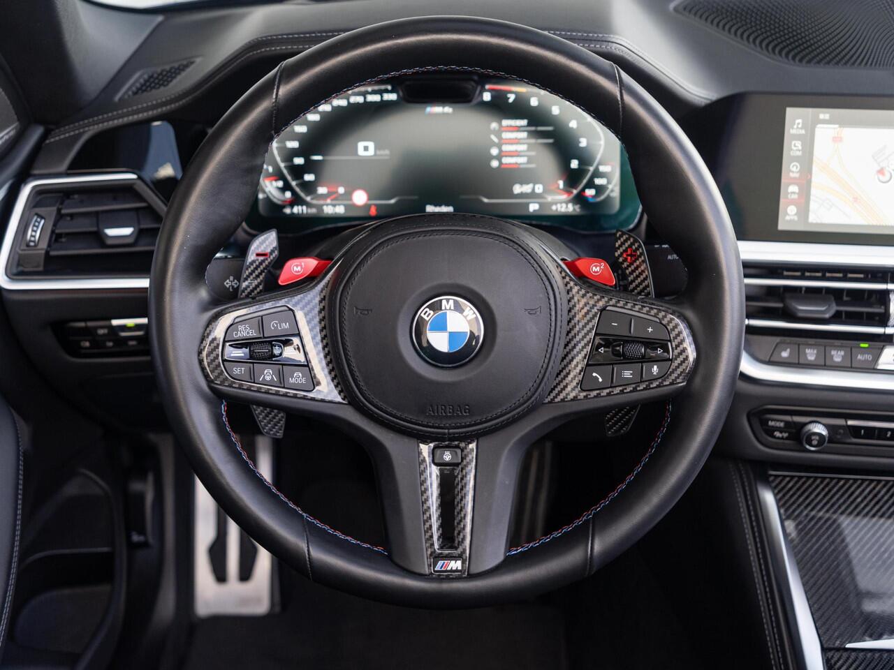 BMW M4 Cabrio Competition xDrive | M Drive Professional | Harman Kardon | Laserlight | Verwarmd Stuurwiel | Air Collar | Comfort Access | Stoelverwarming | Head-Up Display