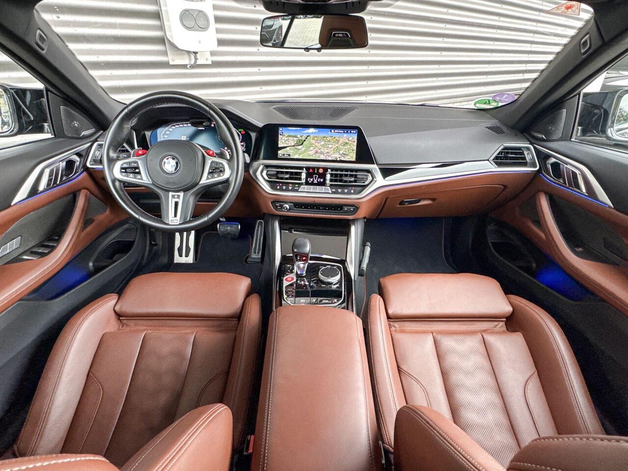 BMW M4 Cabrio xDrive Competition Safety Pack / Adaptief M Onderstel / Comfort Access / Stoelventilatie / Driving Assistant Professional / Laserlight / Head-Up Display / Harman Kardon