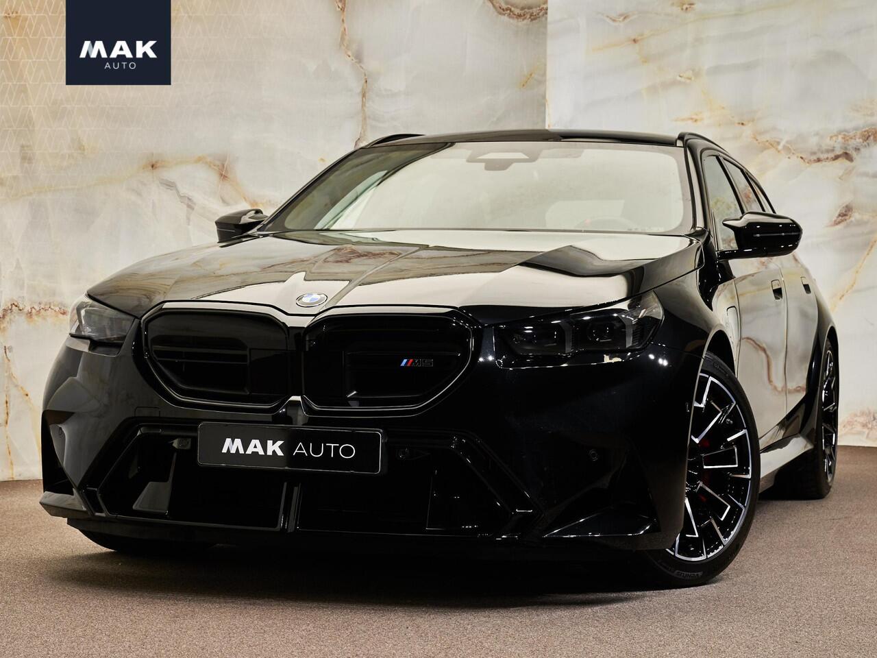 BMW M5 Touring V8 M Hybrid, pano, B&W, 21", stl.ventilatie, tr.haak, pano, leder, memory, keyless, privacy