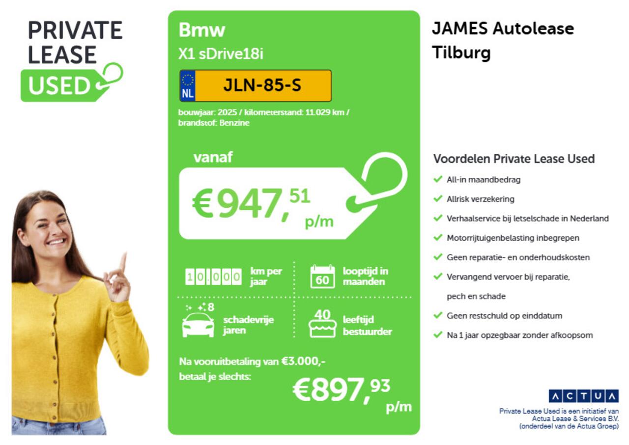 BMW X1 sDrive18i M-SPORT | PREMIUM | CARPLAY | CAMERA