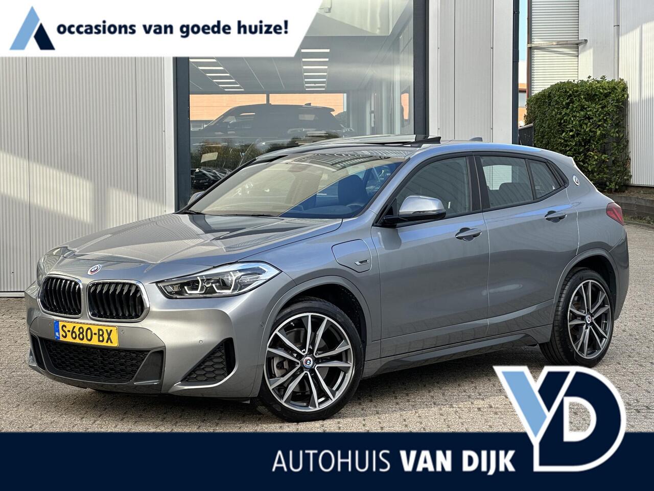 BMW X2 xDrive25e Business Edition Plus | NL-Auto/M-Sport/Carplay/Navi/Leder/Pano-Dak/19-inch/Sportstoelen/Head-Up/Sfeerverlichting