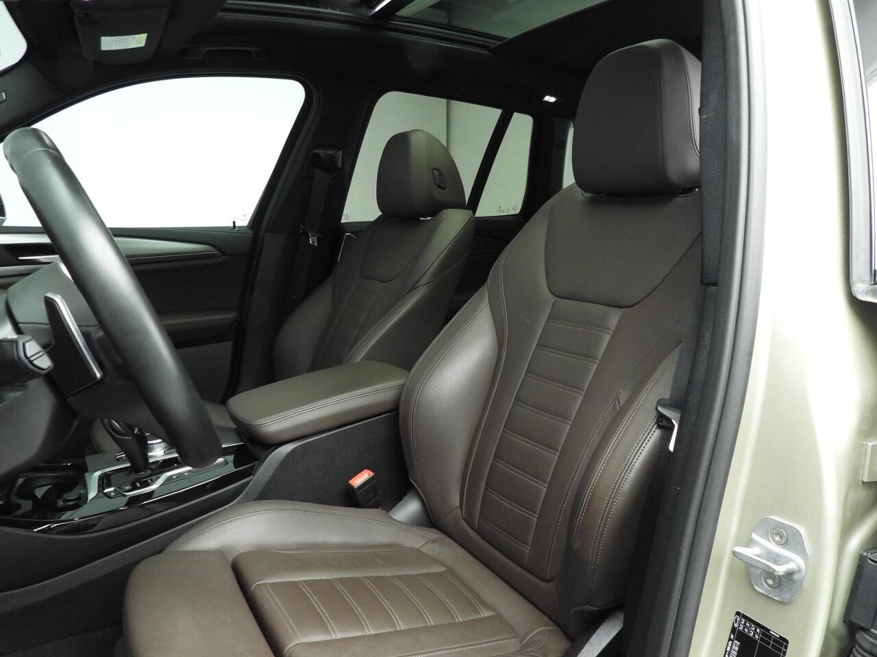 BMW X3 M40d xDrive | M-Sportpakket | LED | Leder | HUD | Schuifdak | Trekhaak | Elektr. zetels | Sportstoelen | DAB | Alu 20 inch