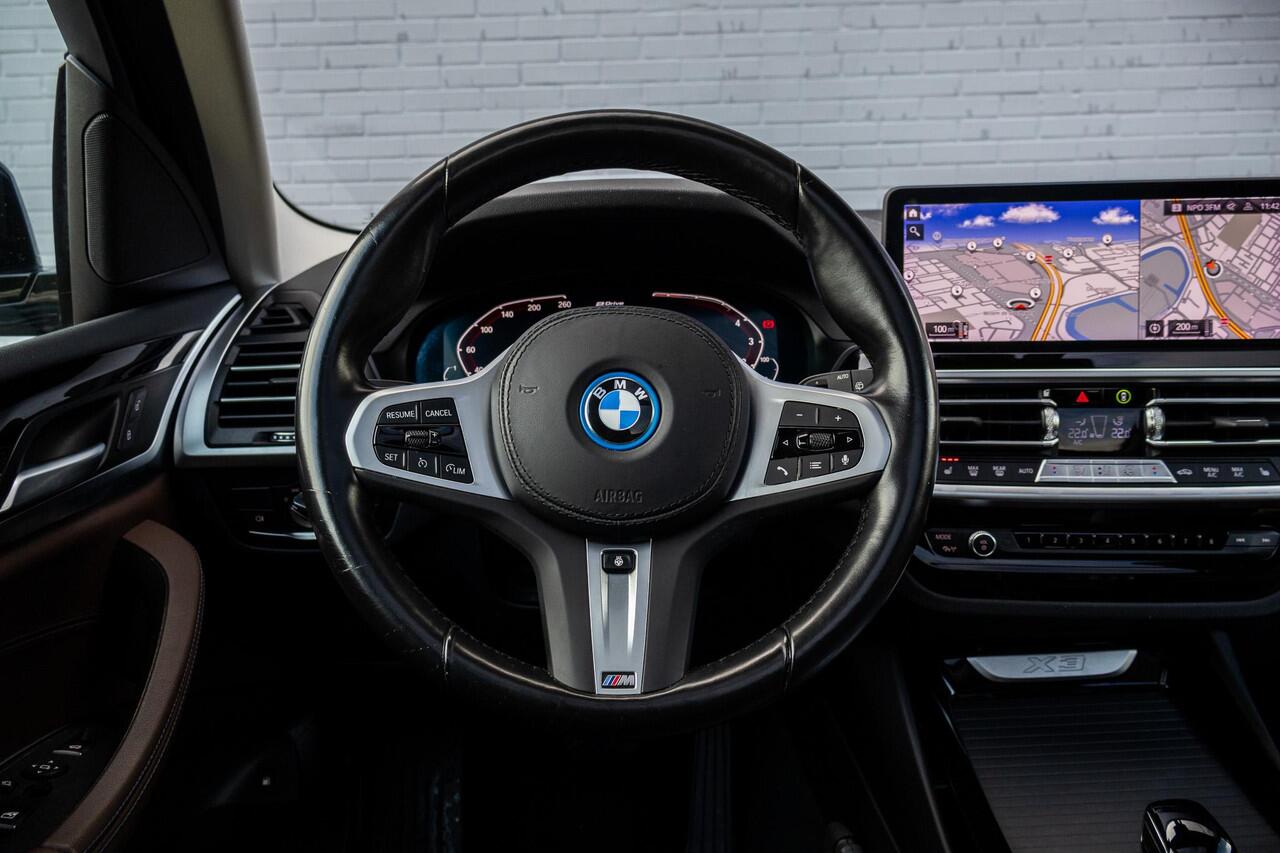 BMW X3 xDrive30e Pano|Laser|Leer|Sportstoelen|Stuurverw|Trekhaak