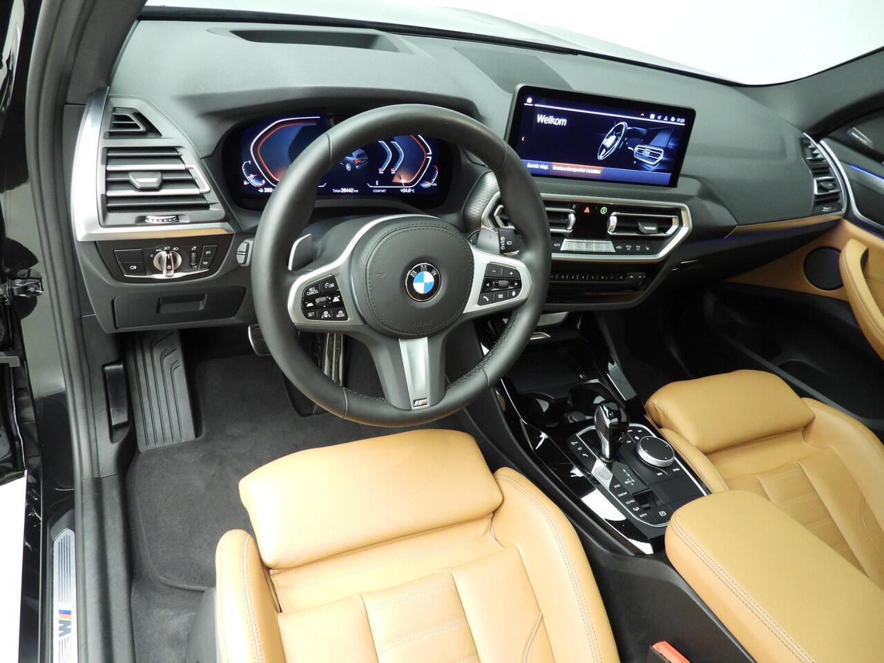 BMW X3 xDrive20i | M-Sportpakket | LED | Leder | HUD | Schuifdak | Elektr. zetels | Keyles go | DAB | Harman-kardon sound | Alu 20 inch