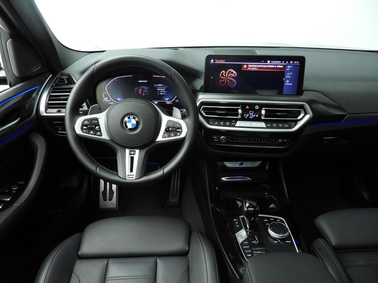 BMW X3 M40i xDrive | M-Sportpakket | Laserlicht | Leder | HUD | Schuifdak | Trekhaak | Elektr. zetels | DAB | Harman-kardon sound | Alu 20 inch