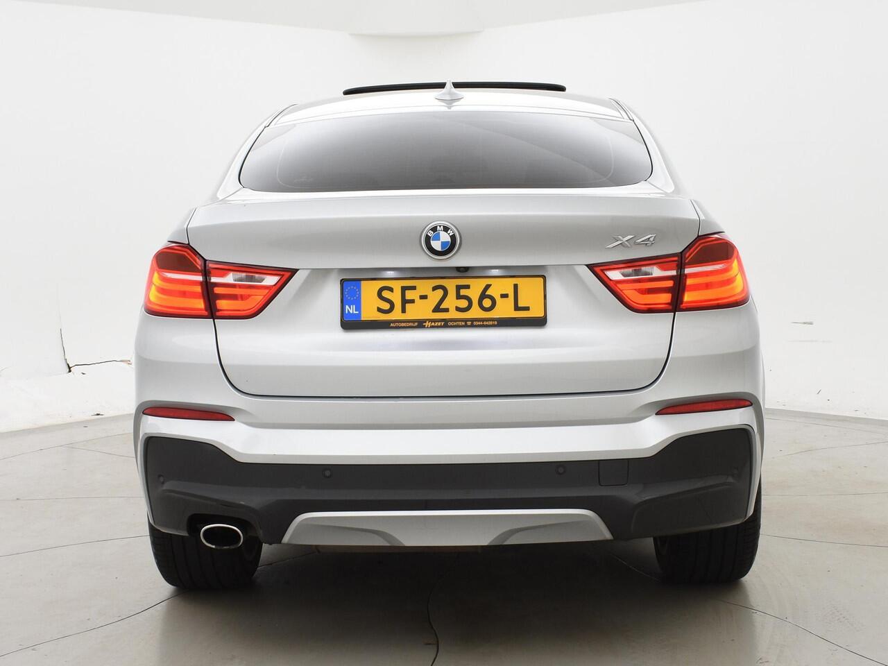 BMW X4 xDrive20d 190 PK M-SPORT + SCHUIFDAK | HEAD-UP | 360 CAMERA | APPLE CARPLAY | LEDER