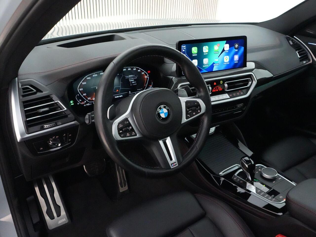 BMW X4 M40i xDrive 360pk High Executive |dealer onderhouden|M-sport|schuif/kantel dak|Harman&Kardon|Laser LED|memory|carbon interieur|trekhaak|shadow-line|Apple Carplay|21" lichtmetalen velgen|