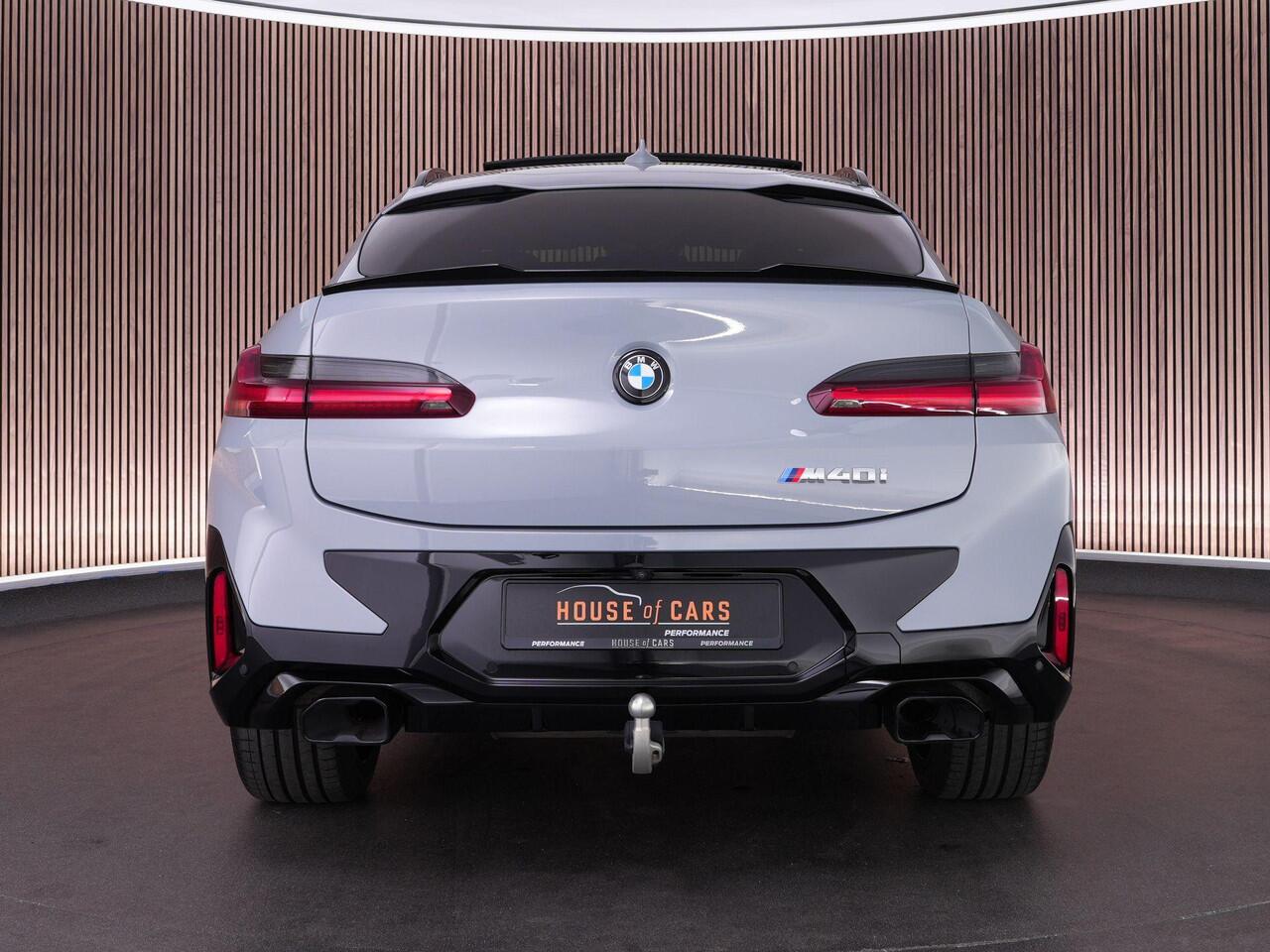 BMW X4 M40i xDrive 360pk High Executive |dealer onderhouden|M-sport|schuif/kantel dak|Harman&Kardon|Laser LED|memory|carbon interieur|trekhaak|shadow-line|Apple Carplay|21" lichtmetalen velgen|