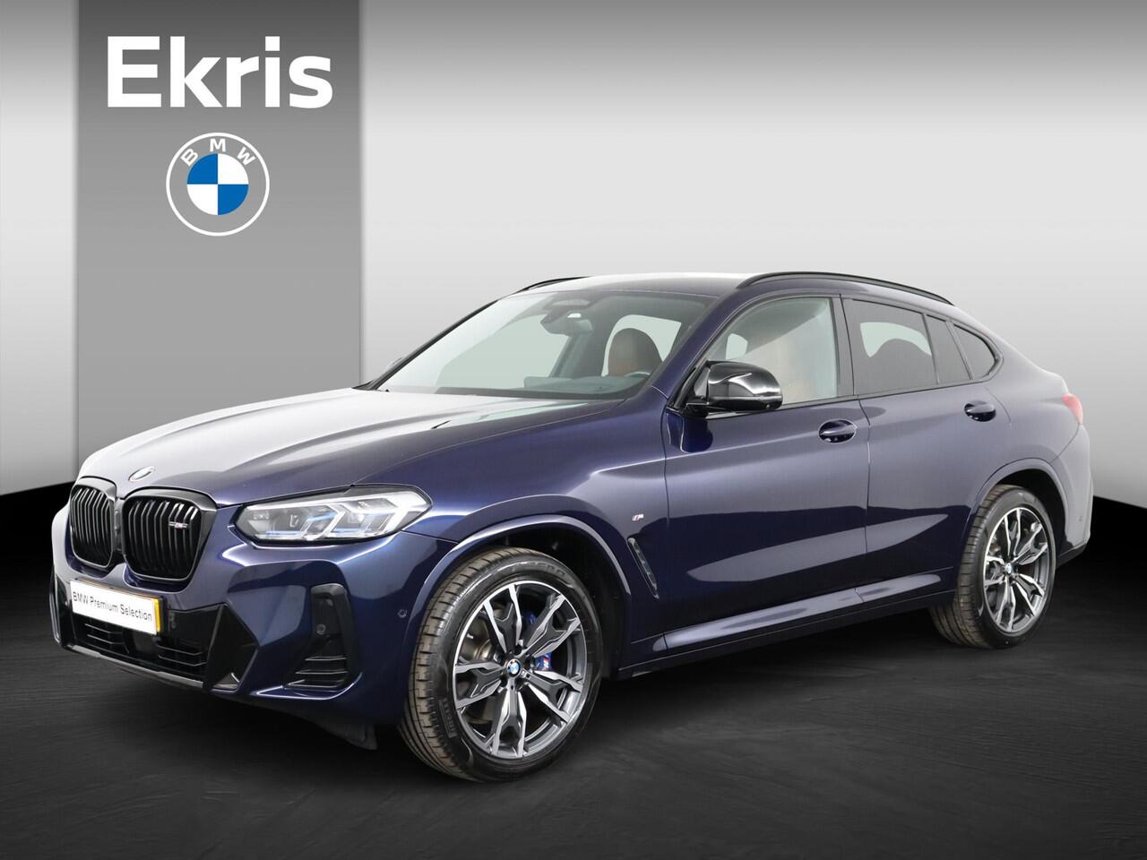 BMW X4 M40i Business Edition Plus | BMW Laserlight | Head-Up Display | Harman Kardon | Trekhaak | Adaptief M Onderstel | Verwarmde stoelen voor en achter