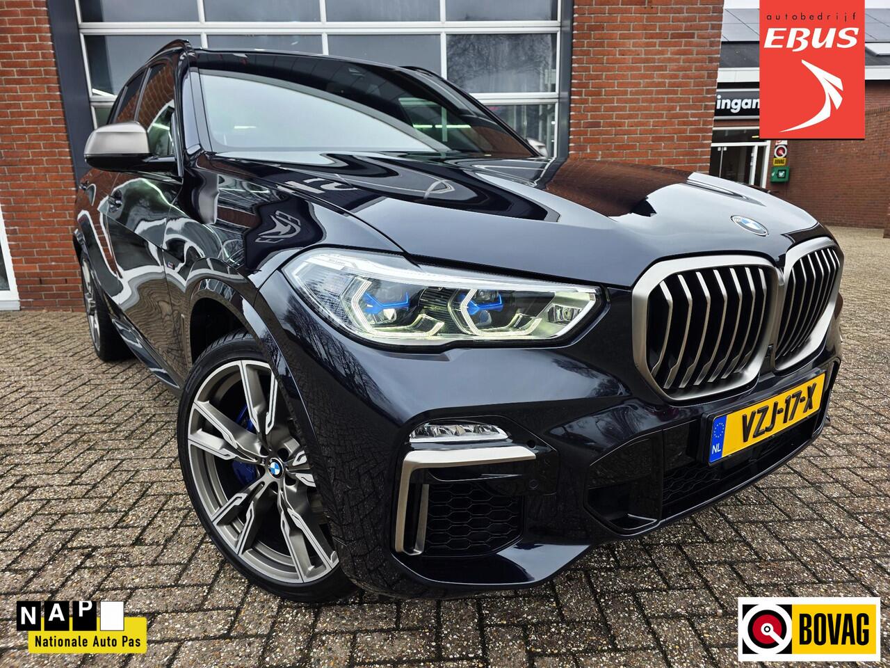 BMW X5 M50d High Executive Grijs Kenteken/ Pano / Trekhaak / HUD