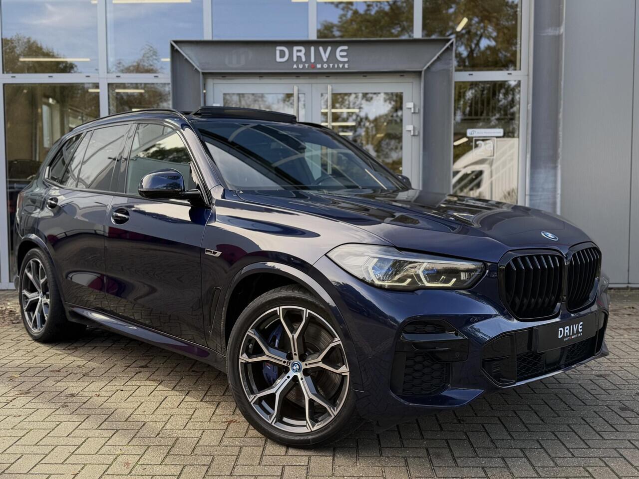 BMW X5 xDrive45e High Ex. M-Sport|Individual|SOH93%|Pano|Laser|CoPilot|21"|HUD|HIFI|Trekhaak|Tansanit