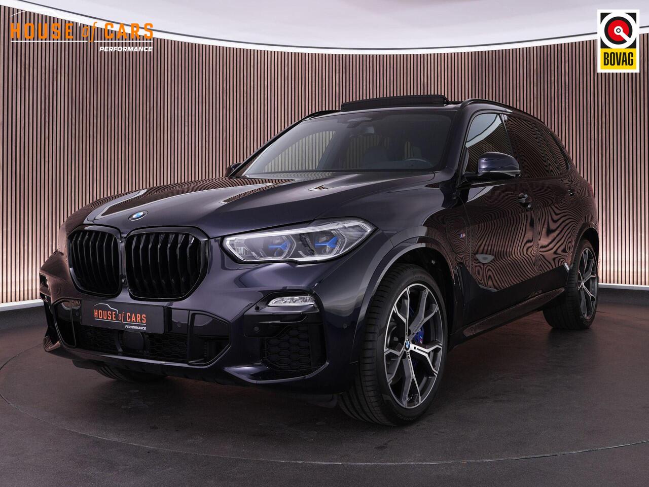 BMW X5 45e xDrive 394pk High Executive |dealer onderhouden|1e eigenaar|M-pakket|schuif/kantel dak|Harman&Kardon|diamond poke|Laser LED|achter-as meesturend|luxe lederen stoelen|360 camera|elek. trekhaak|