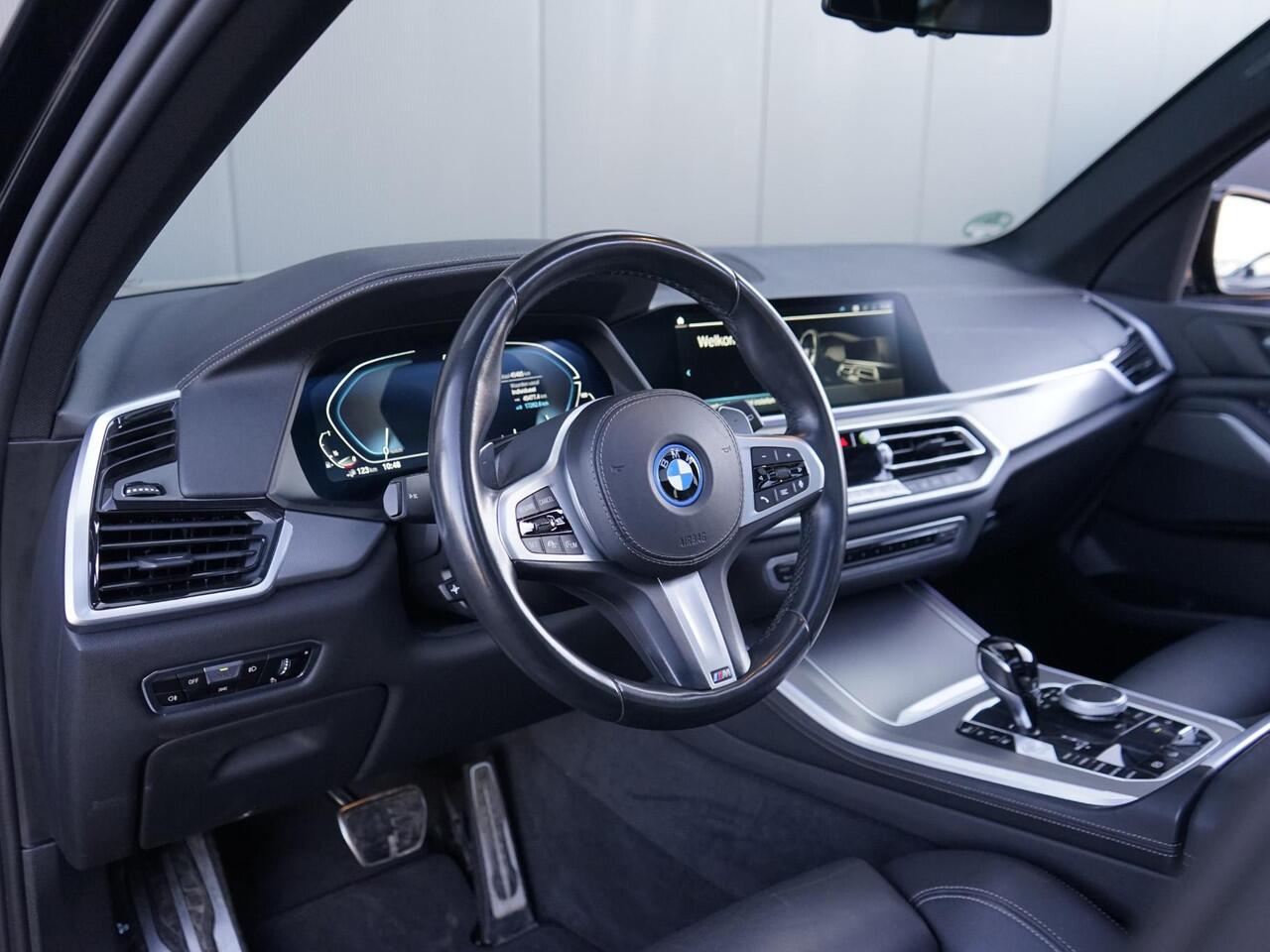 BMW X5 xDrive45e High Executive M sport / 1e Eig / Dealeronderh / Pano / 22 inch / LED / 360 camera / Alarm klasse 3 / Memory / Stoelverw / Shadow line