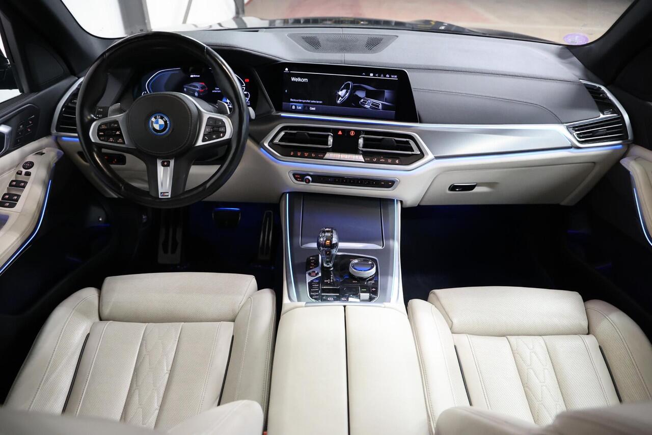 BMW X5 xDrive45e PANORAMA SKY LOUNGE TREKHAAK MASSAGE