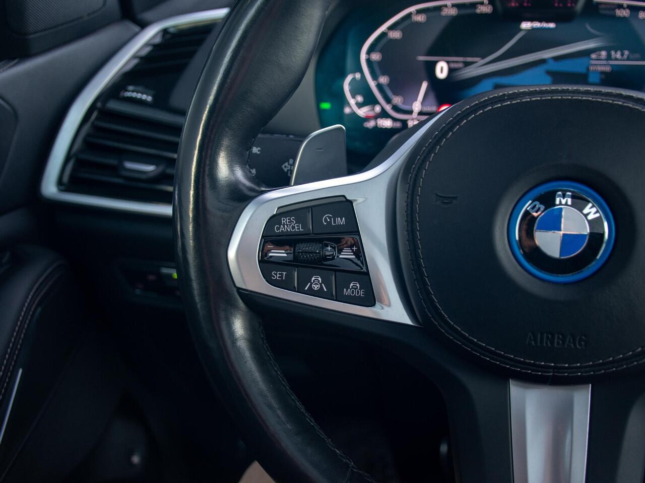 BMW X5 xDrive45e High Executive | M-Sport | Pano | 22" | 4-Wielsturing | Softclose | Trekhaak | Adaptive cruise | Head-Up | Laser |