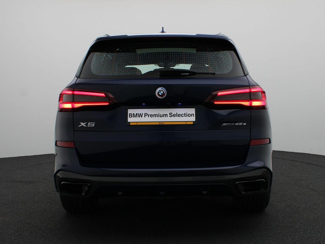 BMW X5 xDrive45e High Executive | M Sportpakket | Safety Pack | BMW Personal CoPilot Pack | Integral Active Steering | Trekhaak | Panoramadak | Driving Assistant Professional | Harman Kardon | 21''