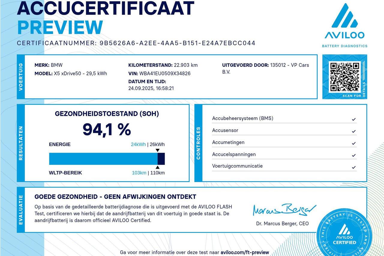 BMW X5 xDrive50e | Innovation Pack | M Sport | Panoramadak