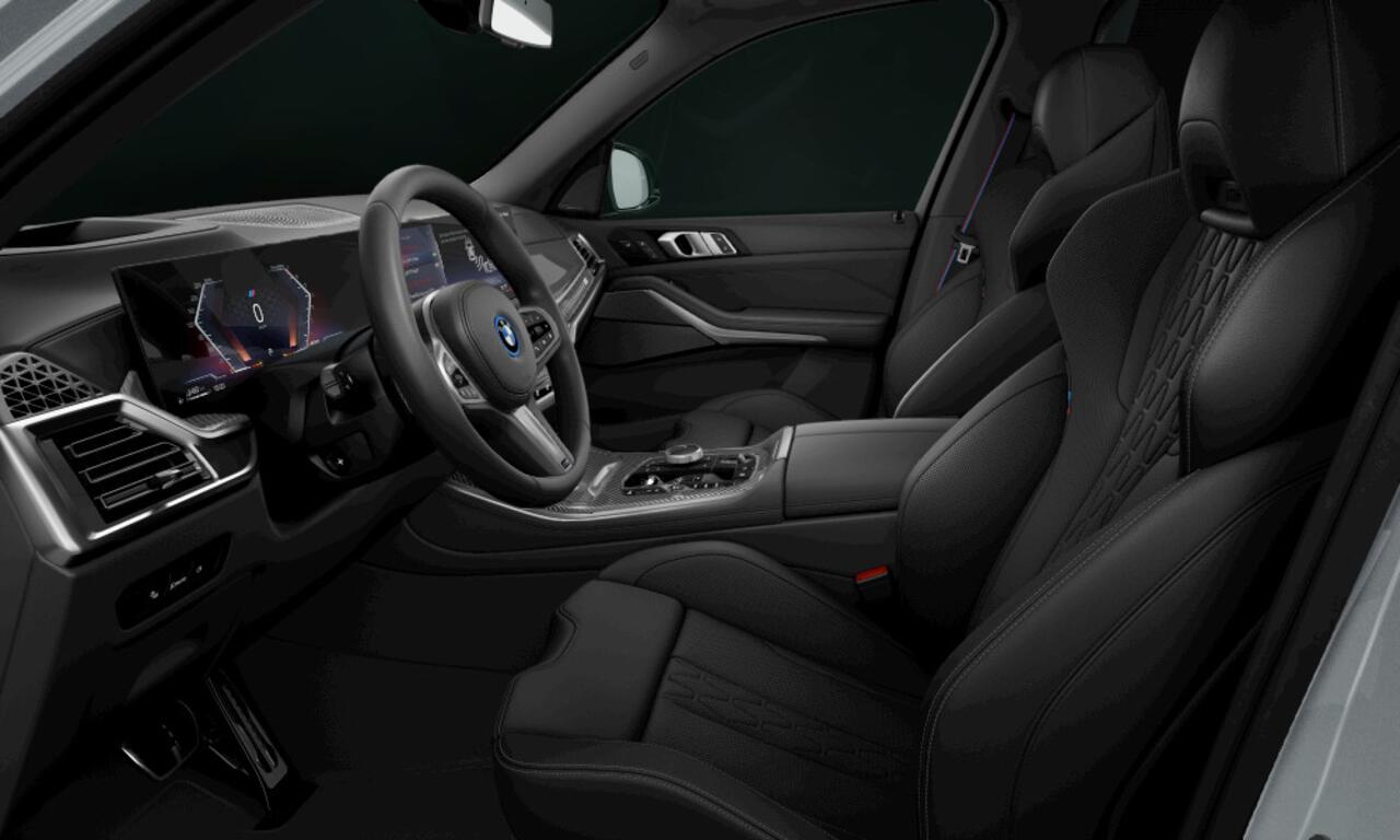 BMW X5 xDrive50e M Sport Pro, M stoelen, 4-wielbest., H/K, massage, CraftedClarity, pano, Merino, memory, 22", HUD, tr.haak, ACC