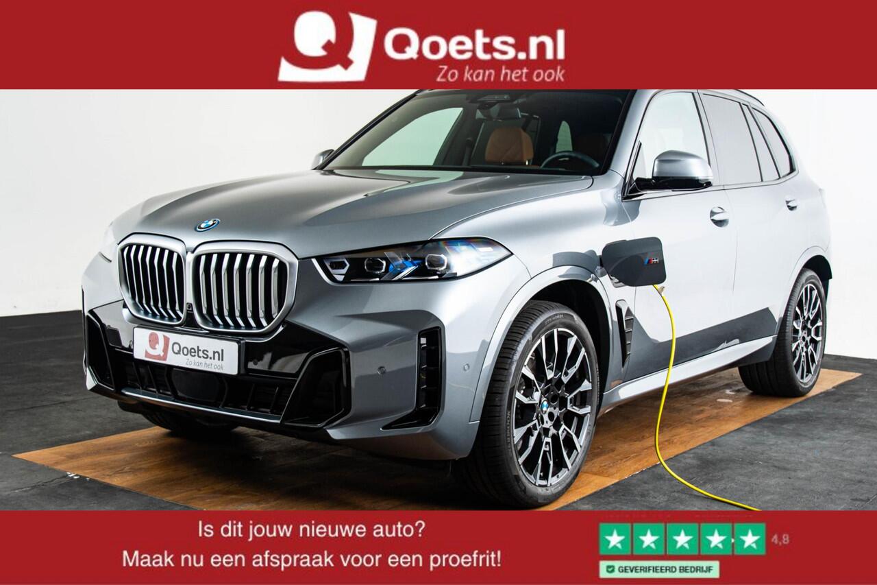 BMW X5 xDrive50e M Sport - Trekhaak - Panoramadak - Warmte Comfort Pack - Comfortstoelen - Travel en Comfort systeem - Comfort Access - Soft Close - Parking/Driving Assistant Professional - Harman Kardon -
