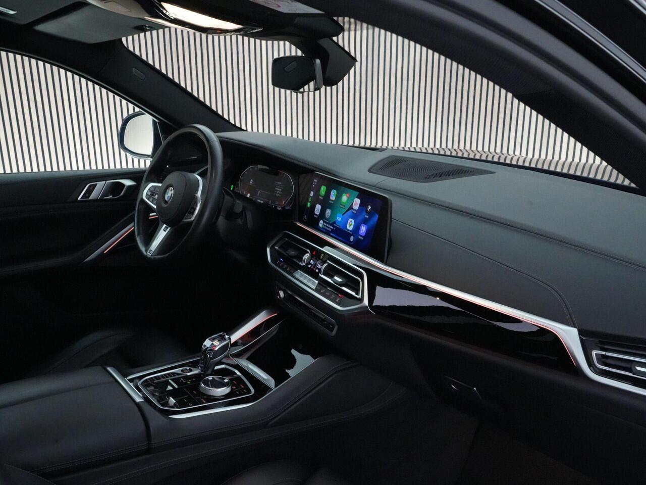 BMW X6 xDrive40i 340pk High Executive |M Sport|Org. NL auto|HUD|pano|meesturende achteras|laser|memory|Harman Kardon|softclose|stoelventilatie|luchtvering|stoelverwarming|stuurwielverw.|22 inch|