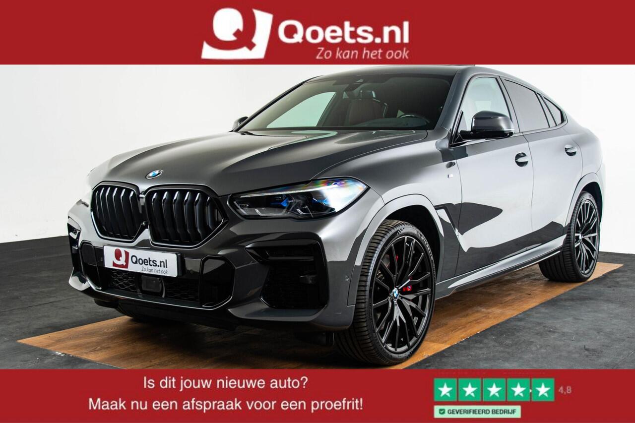 BMW X6 M50i High Executive Panoramadak - Comfortstoelen - CraftedClarity - Akoestische ramen - Comfort Access - Active Cruise Control - Head up - Harman Kardon - Entertainmentsysteem Professional - Zonnescherm achter -