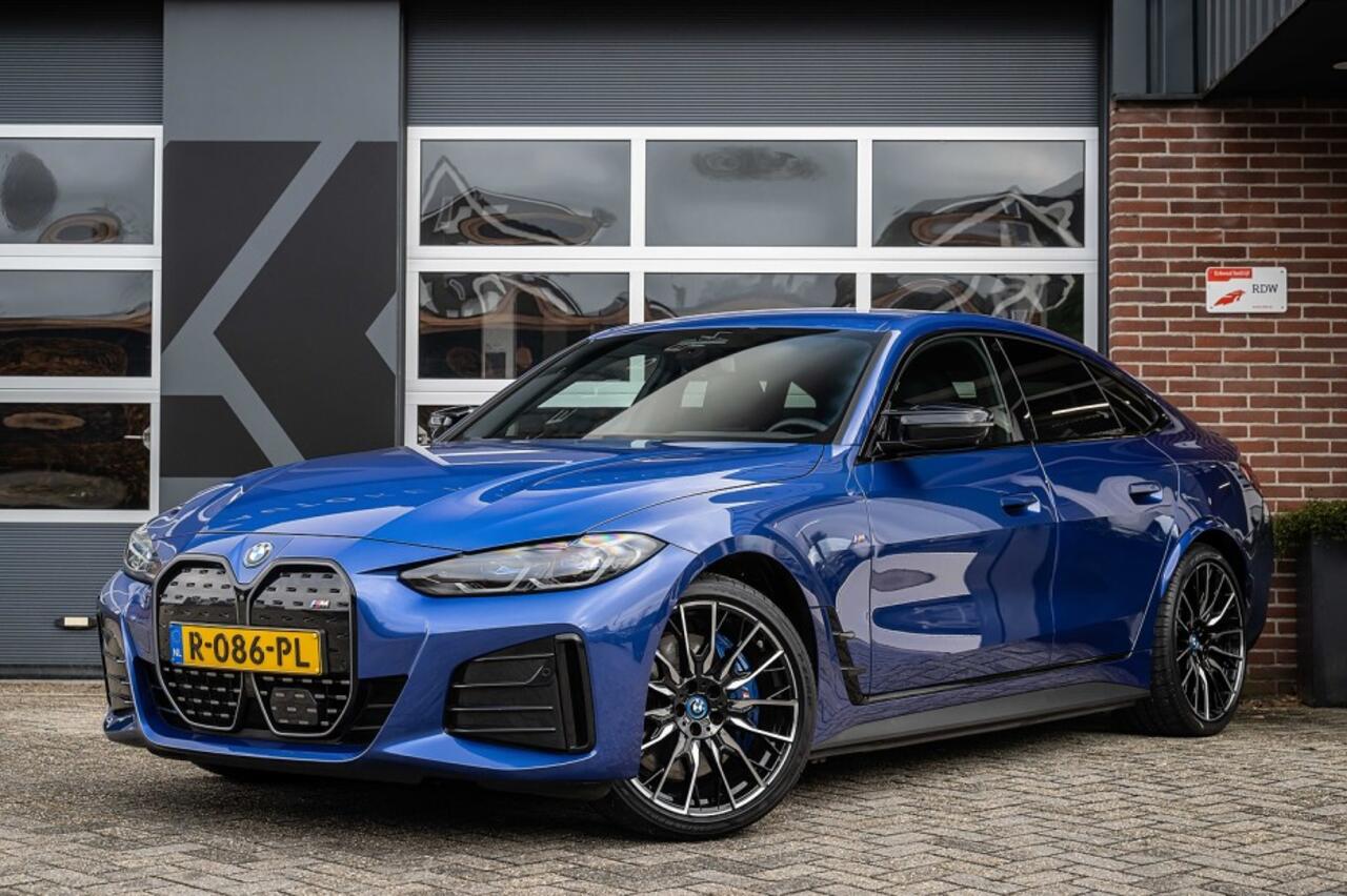 BMW i4 M50 High Executive 84 kWh | M Sport Pro | H/K | Laser | M Seats | Memory | ACC | 360° Camera | Trekhaak | 20' inch |